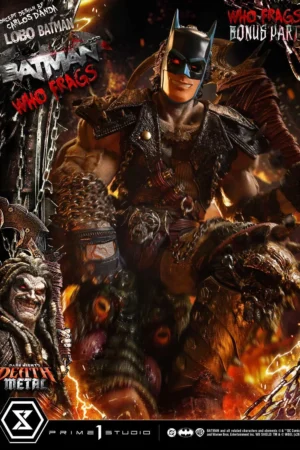 DC Dark Nights Death Metal Lobo Batman 13 Scale Statue-Prime 1 Studio