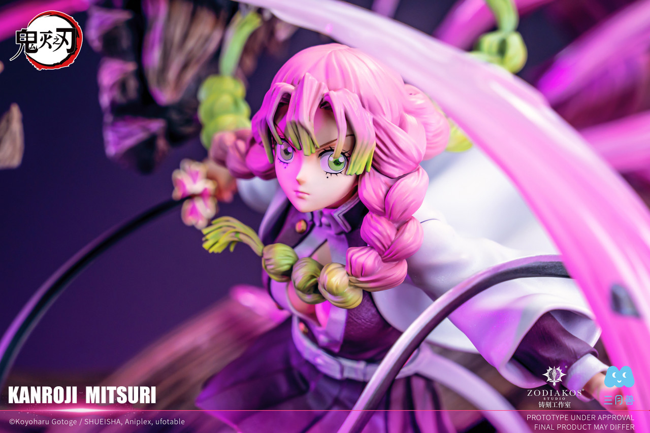 Demon Slayer Kanroji Mitsuri 16 Scale Statue – Zodiakos Studio