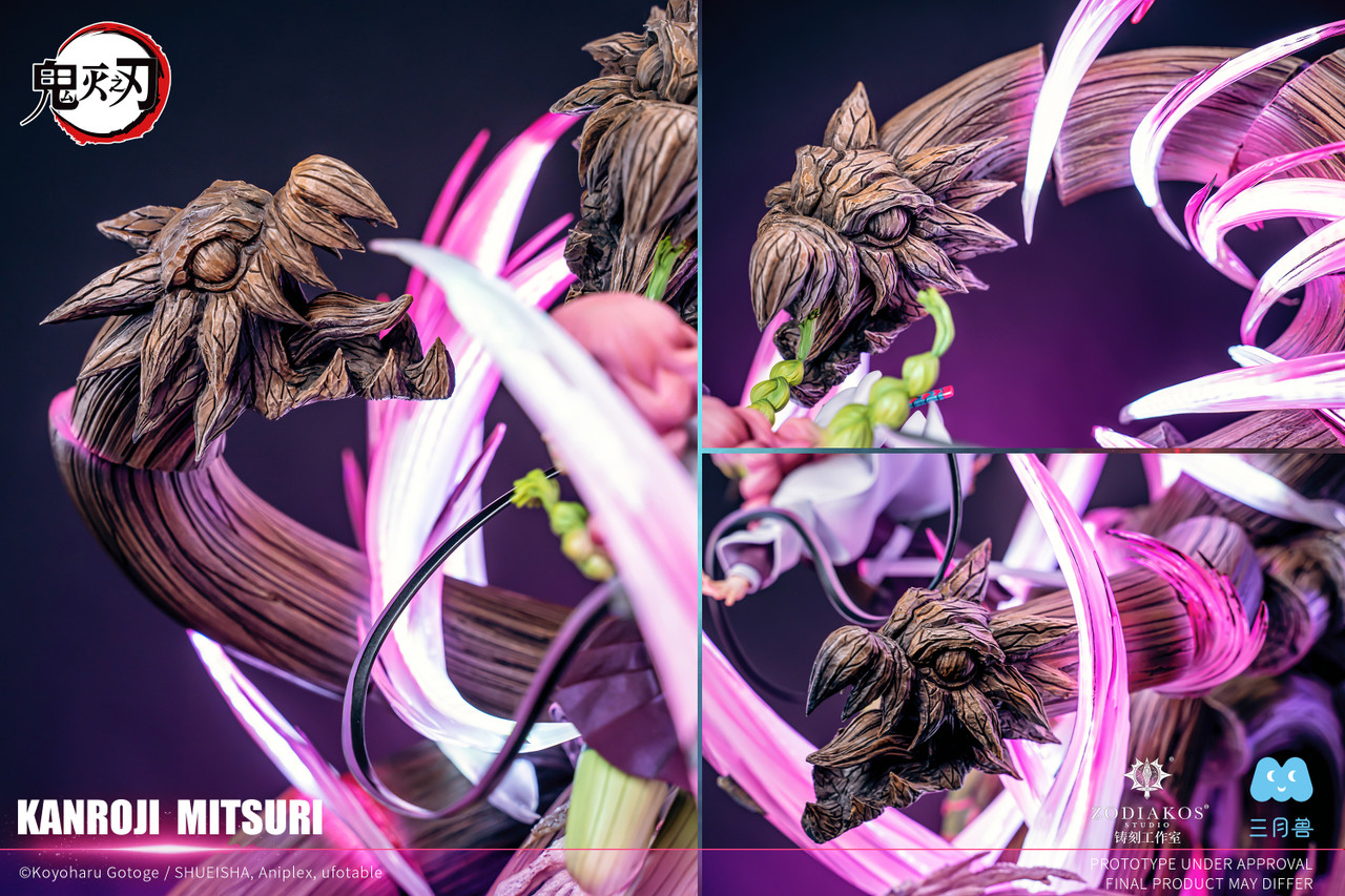 Demon Slayer Kanroji Mitsuri 16 Scale Statue – Zodiakos Studio