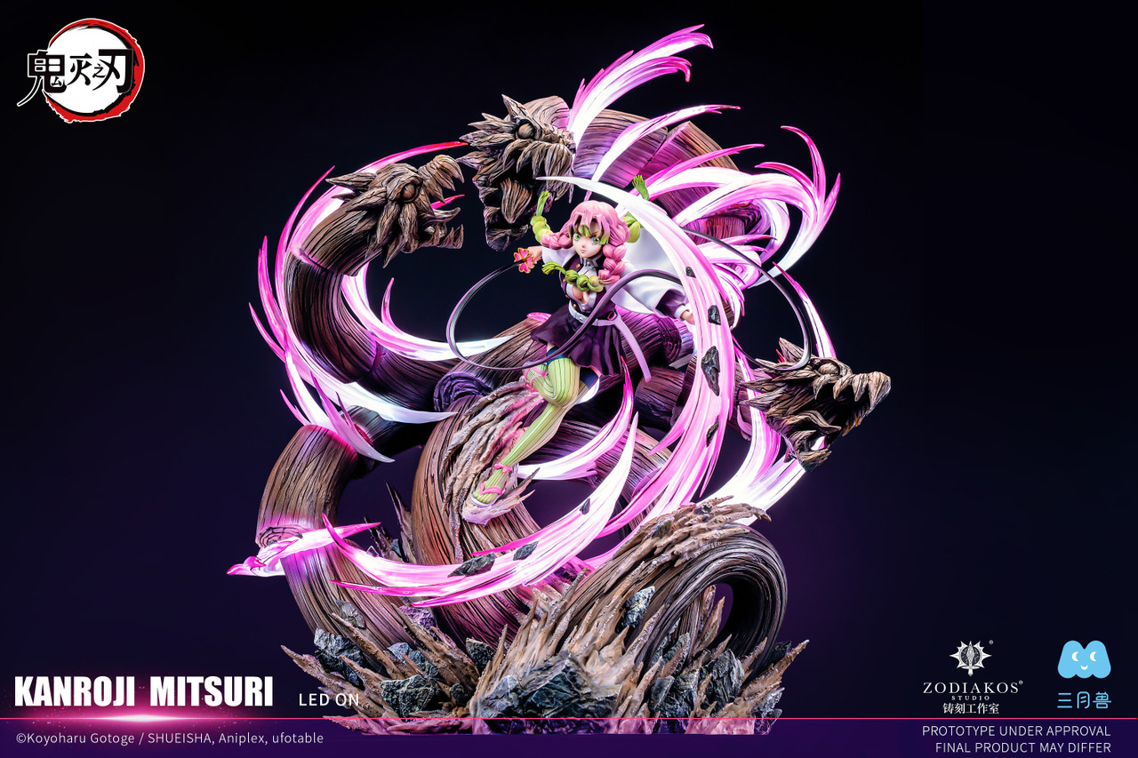 Demon Slayer Kanroji Mitsuri 16 Scale Statue – Zodiakos Studio