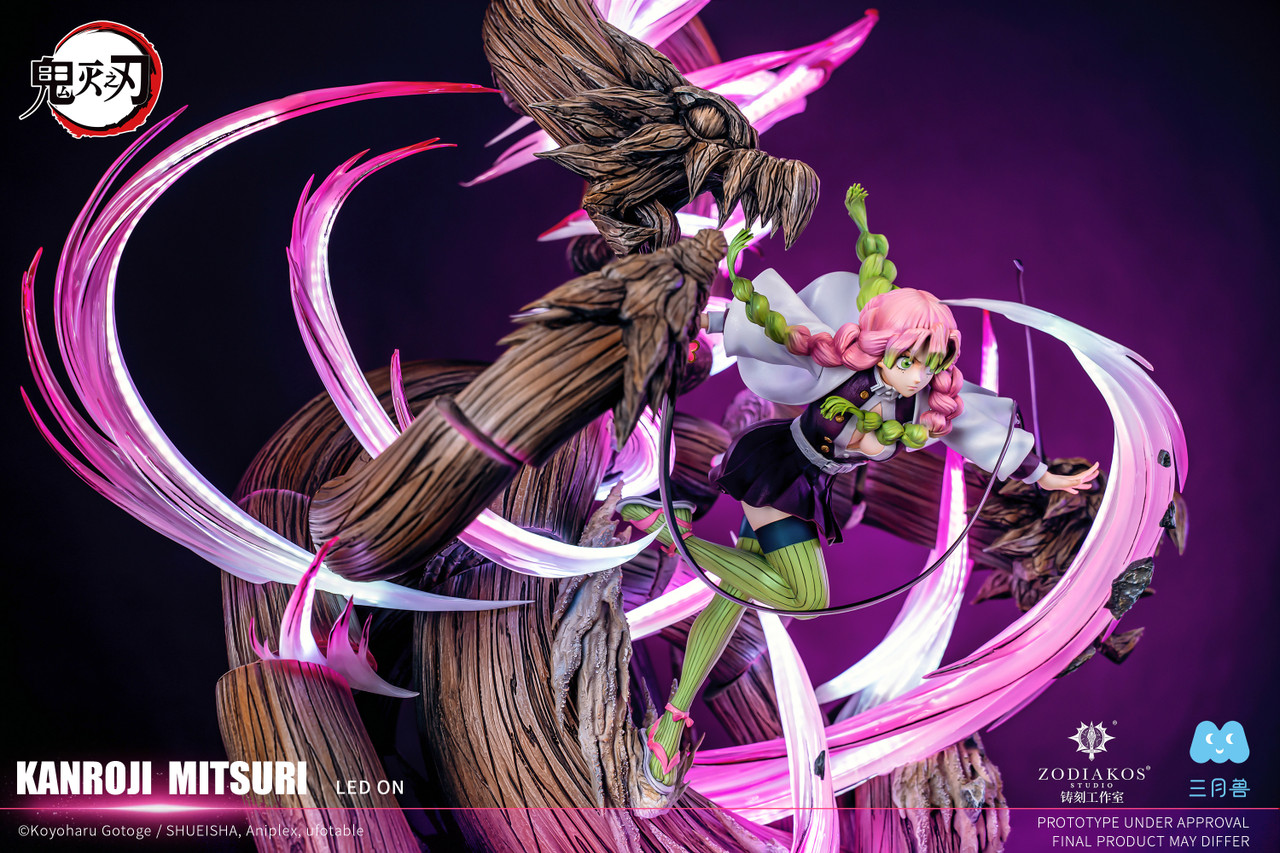 Demon Slayer Kanroji Mitsuri 16 Scale Statue – Zodiakos Studio