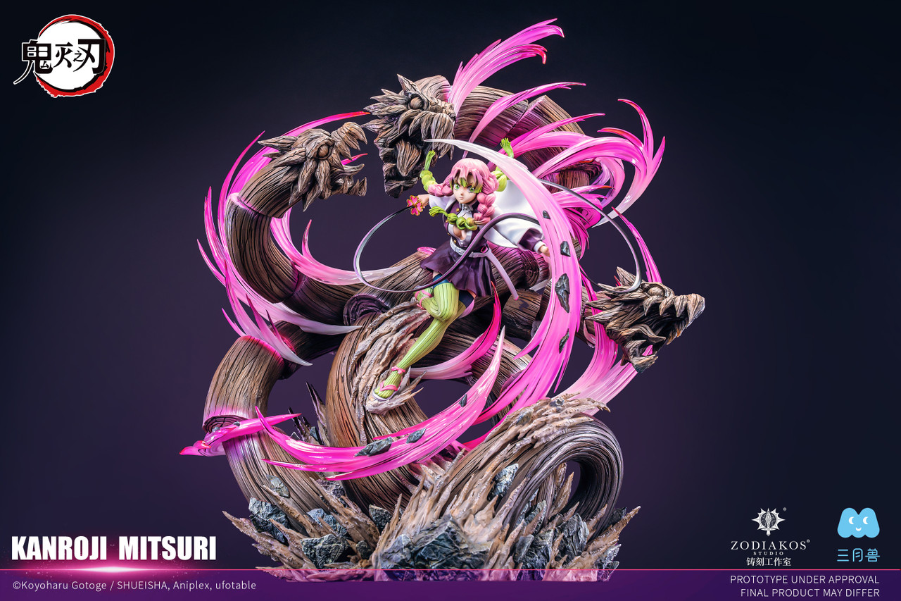 Demon Slayer Kanroji Mitsuri 16 Scale Statue – Zodiakos Studio
