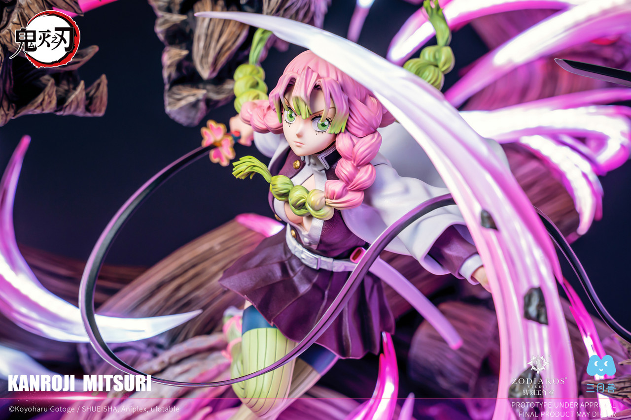 Demon Slayer Kanroji Mitsuri 16 Scale Statue – Zodiakos Studio