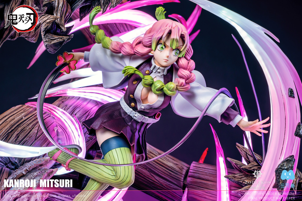 Demon Slayer Kanroji Mitsuri 16 Scale Statue – Zodiakos Studio