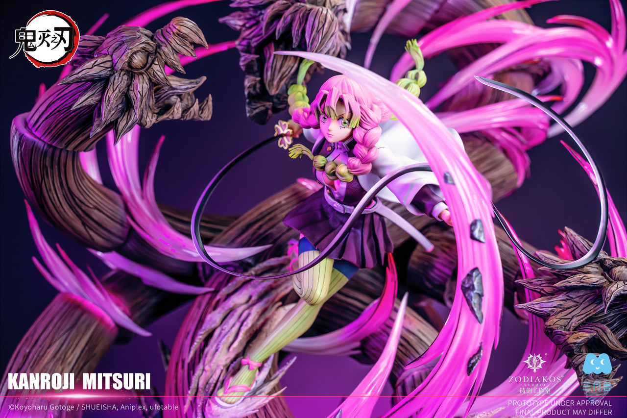 Demon Slayer Kanroji Mitsuri 16 Scale Statue – Zodiakos Studio