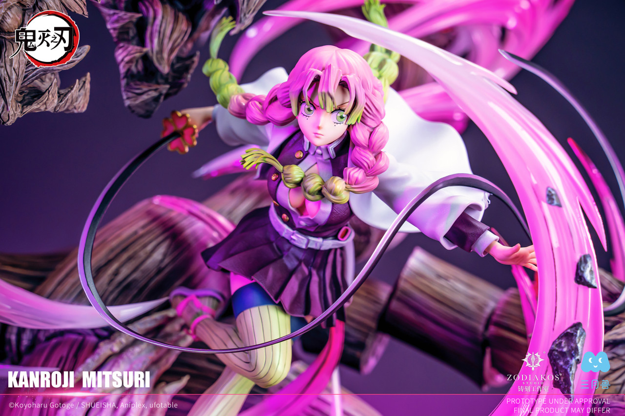 Demon Slayer Kanroji Mitsuri 16 Scale Statue – Zodiakos Studio