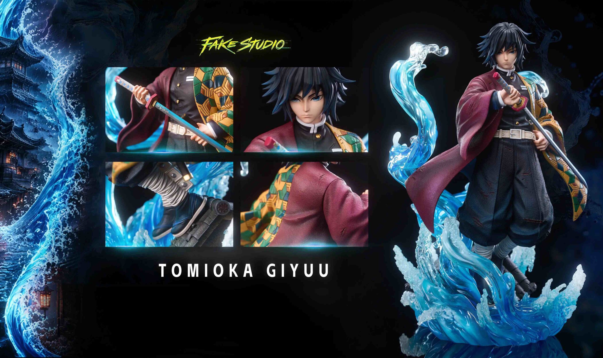 Demon Slayer Tomioka Giyuu Fake Studio