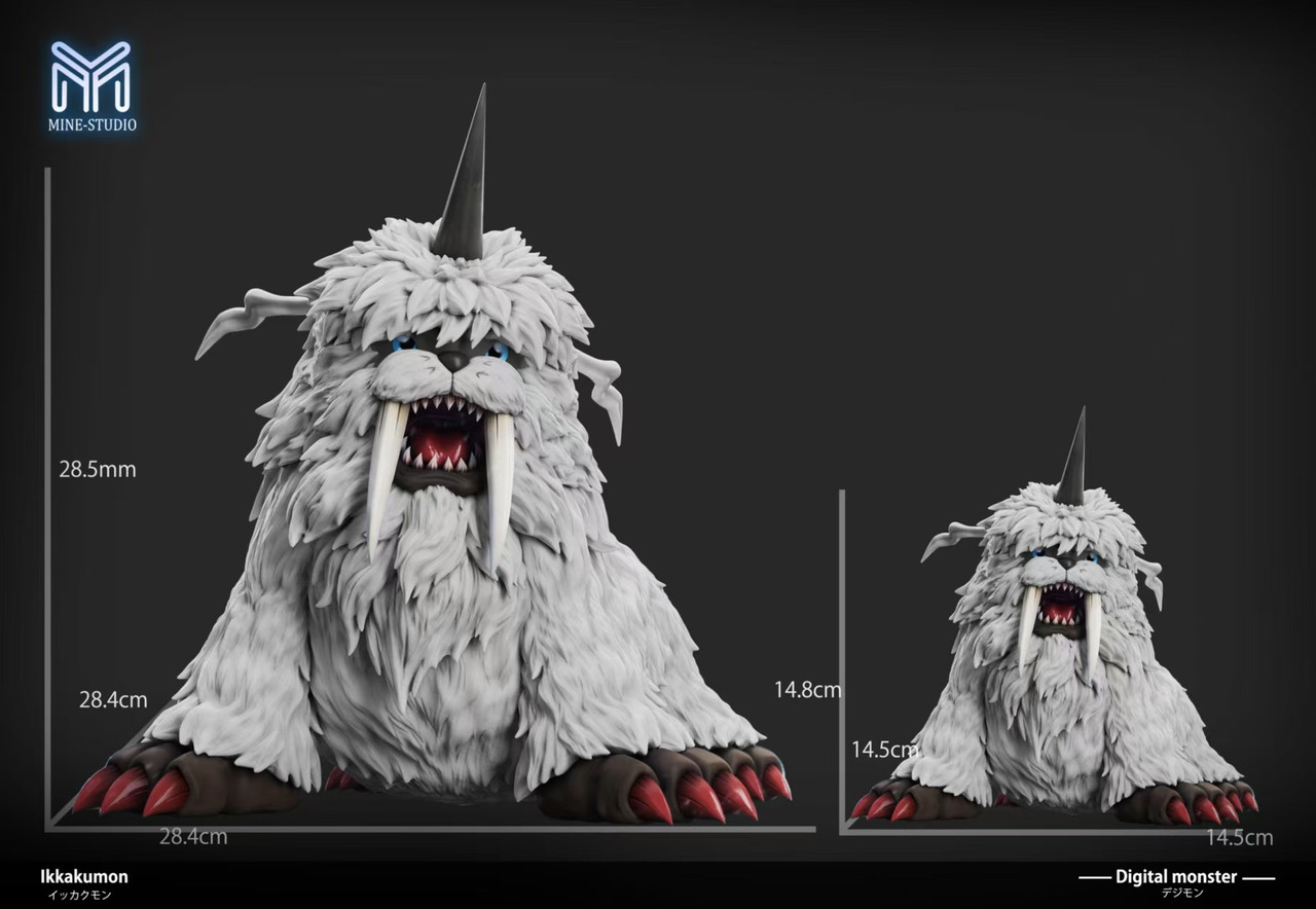 Digimon Ikkakumon Statue -MINE Studio
