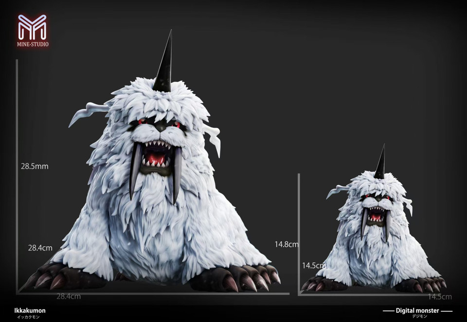 Digimon Ikkakumon Statue -MINE Studio
