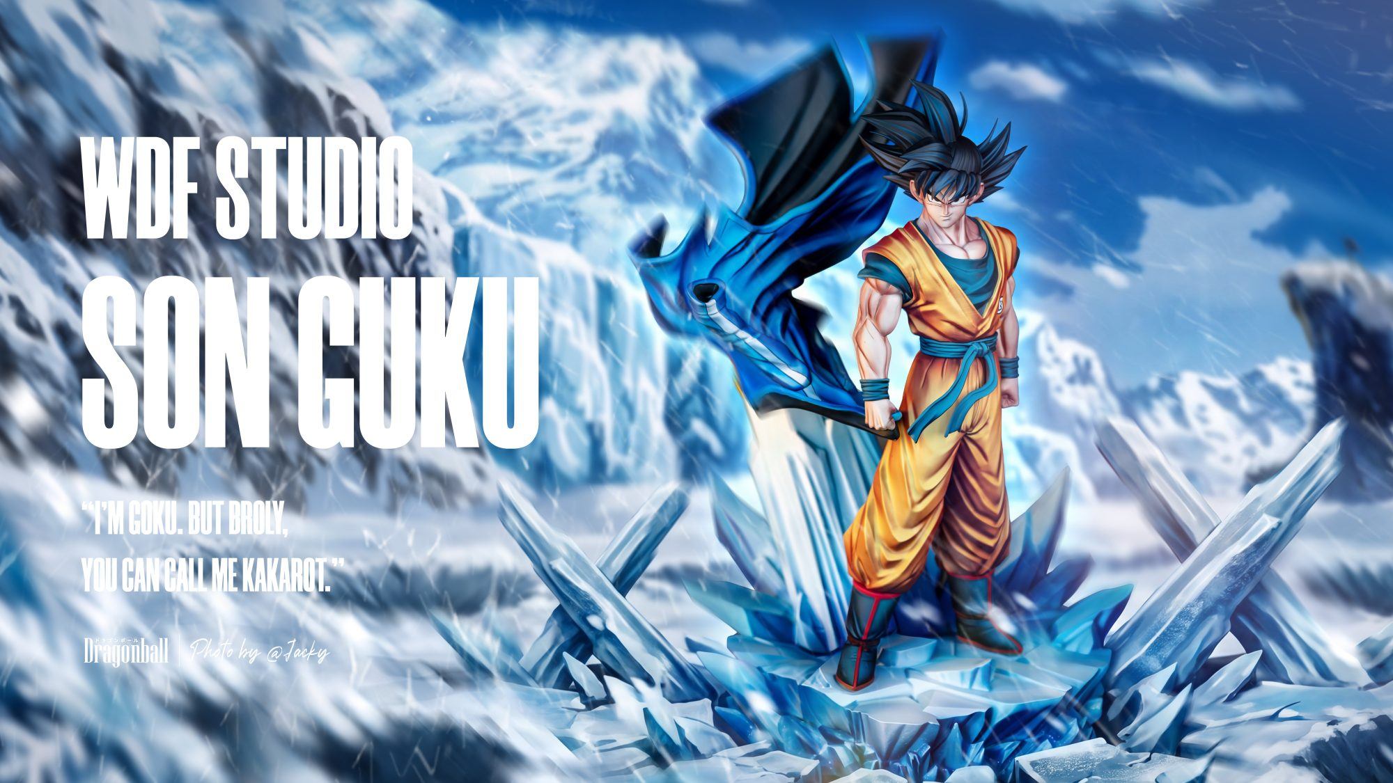 Dragon Ball Super Son Goku Not Afraid of Cold - WDF Studio - Image 3