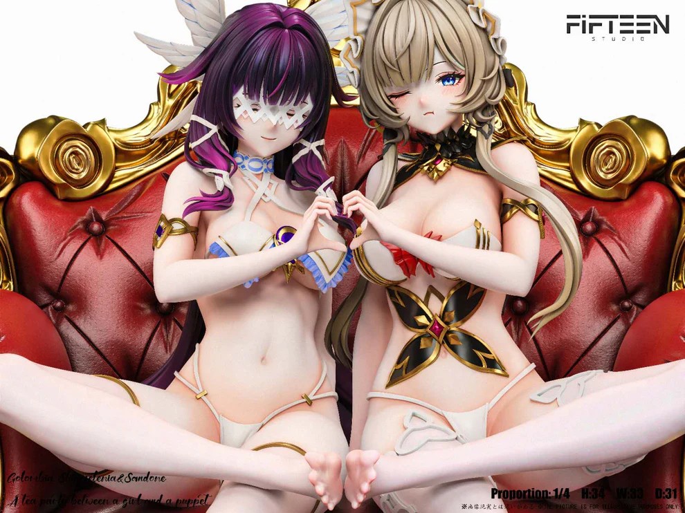 Fifteen Studio Genshin Impact Sandrone Columbina Statue
