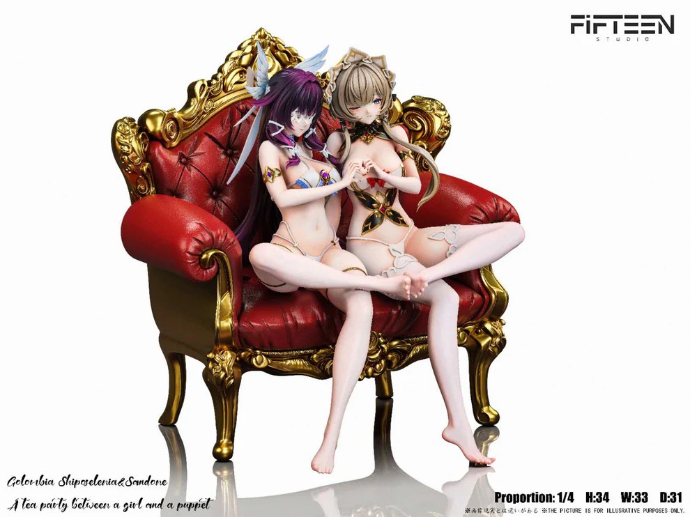 Fifteen Studio Genshin Impact Sandrone Columbina Statue