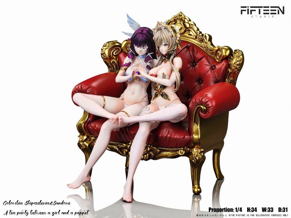 Fifteen Studio Genshin Impact Sandrone Columbina Statue