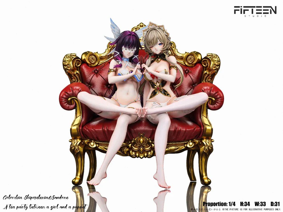Fifteen Studio Genshin Impact Sandrone Columbina Statue