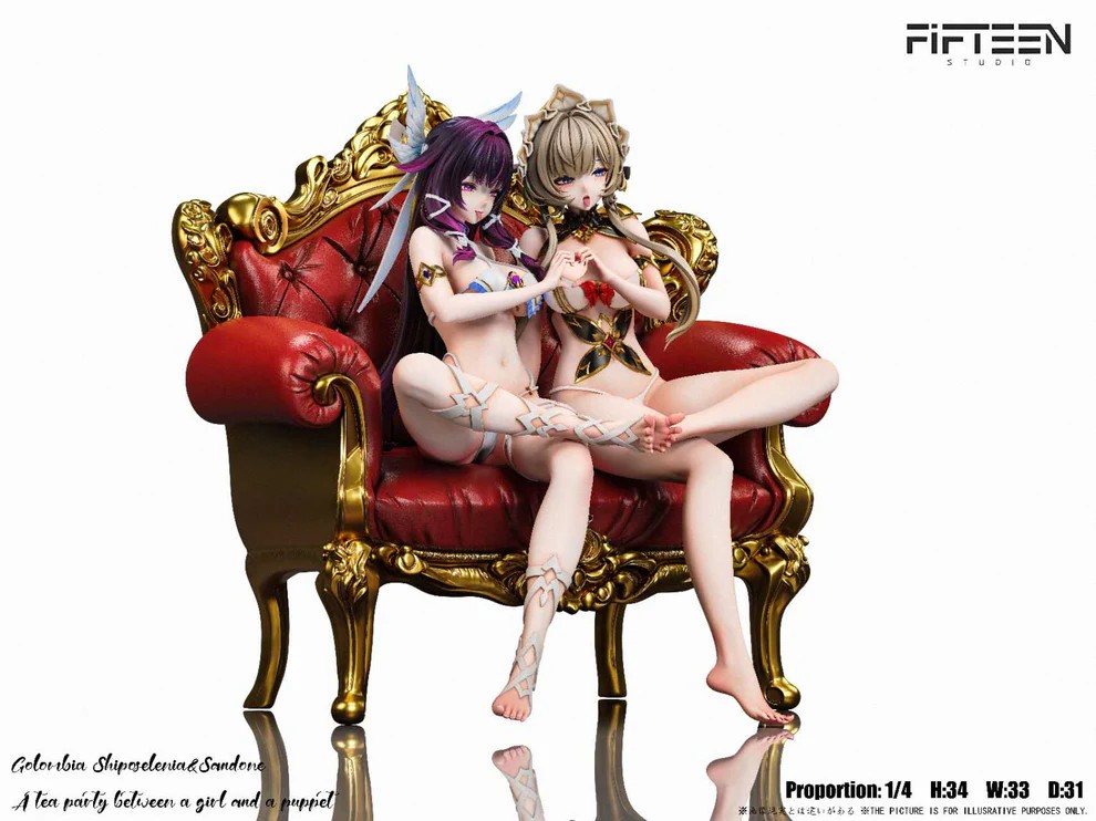 Fifteen Studio Genshin Impact Sandrone Columbina Statue