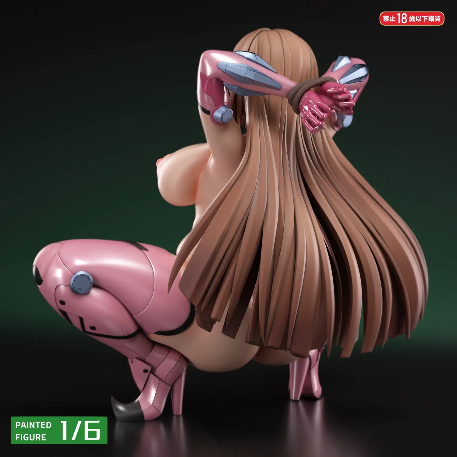 Fish Head Studio Taimanin Asuka Koukawa Statue