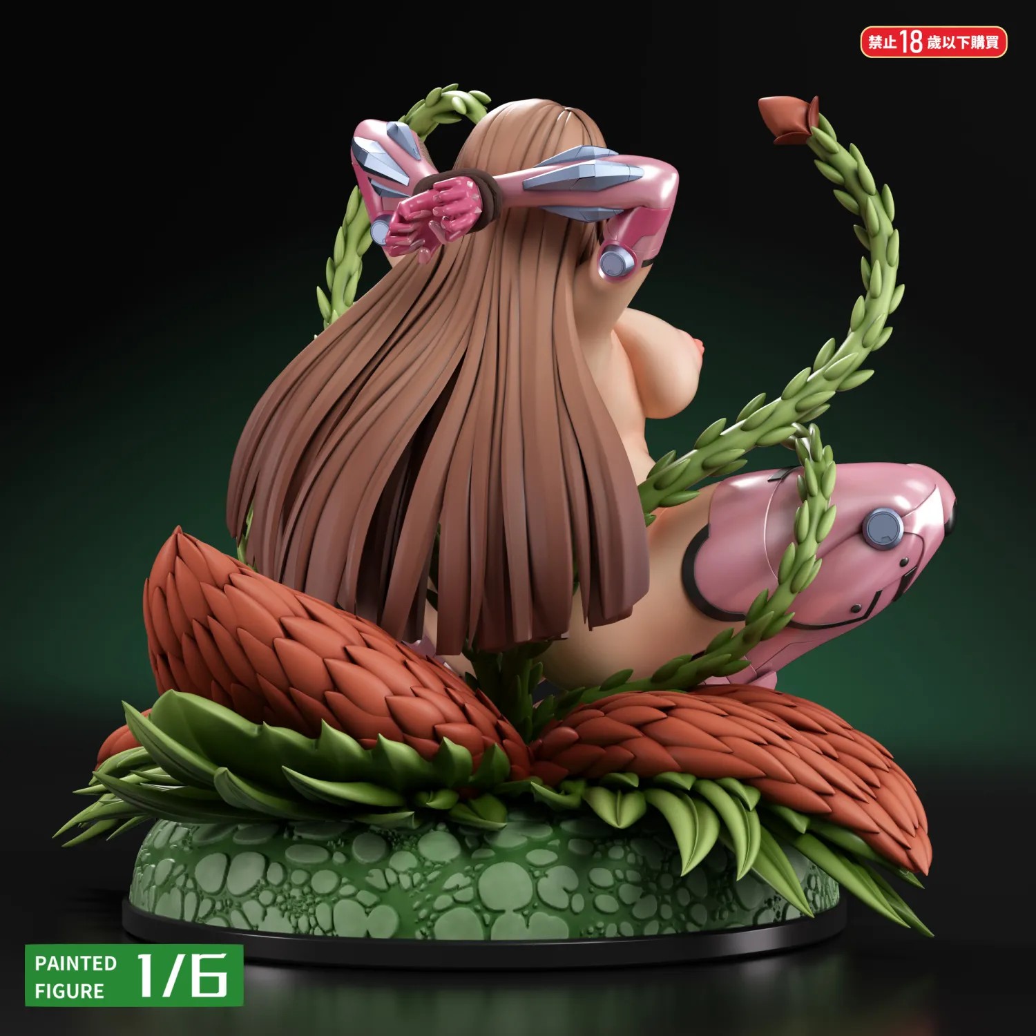 Fish Head Studio Taimanin Asuka Koukawa Statue