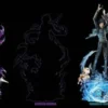 Floating Light Studio – Chrome Dokuro with LED Resin Statue (16 Scale) Katekyo Hitman Reborn!