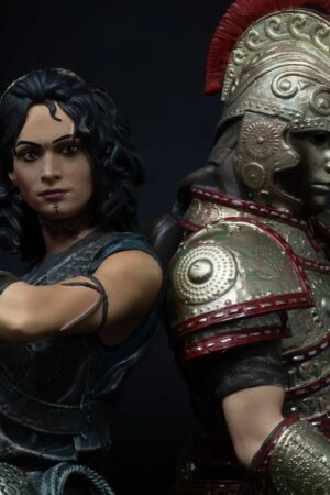 Focus Entertainment x Asobo A Plague Tale Sophia & Theseus Statue