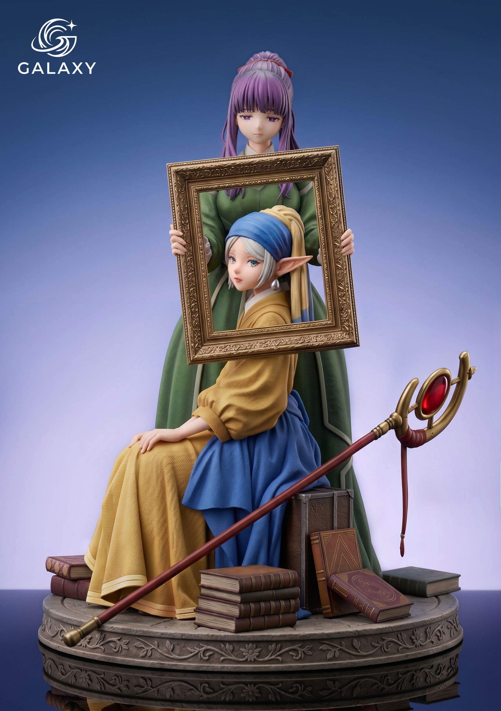Frieren with a Pearl Earring 1/6 Scale Statue – Galaxy Studio