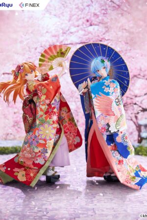 FuRyu Neon Genesis Evangelion Asuka & Rei Ayanami Statue