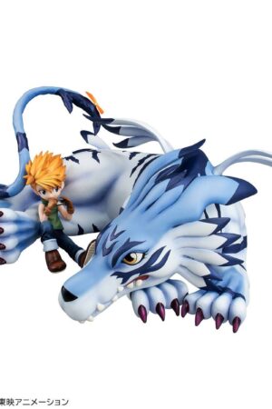 MegaHouse Digimon Yamato Ishida Garurumon