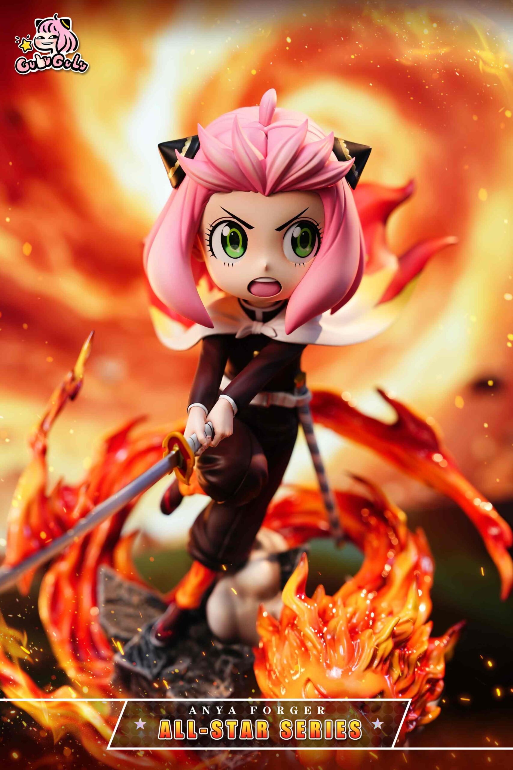 GULUGULU Studio - Demon Slayer X Spy X Family Anya Forger Statue