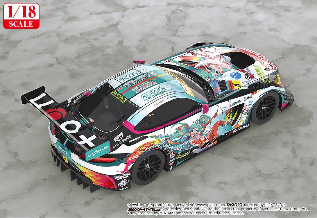 Good Smile Racing Hatsune Miku Diecast Model Car