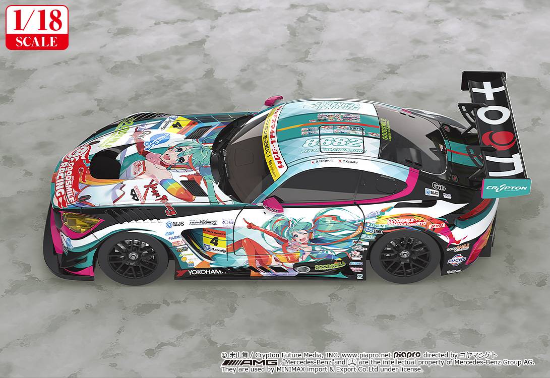 Good Smile Racing Hatsune Miku Diecast Model Car