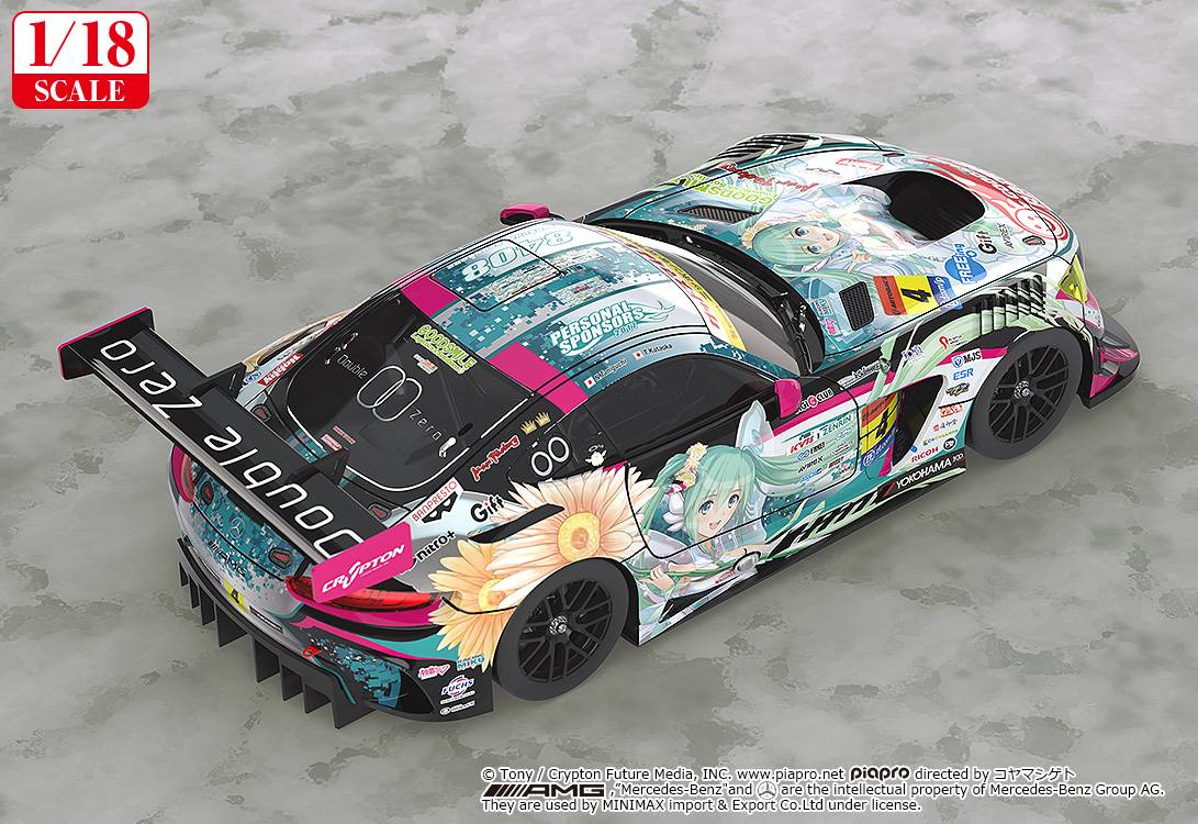 Good Smile Racing Hatsune Miku Diecast Model Car