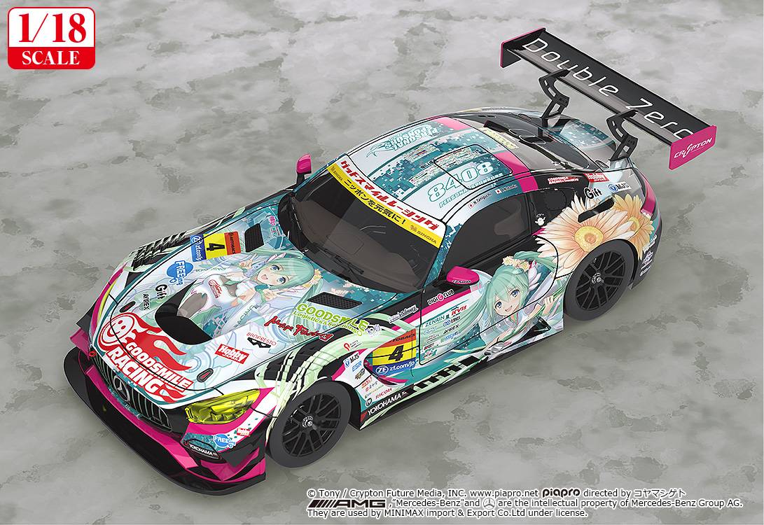Good Smile Racing Hatsune Miku Diecast Model Car