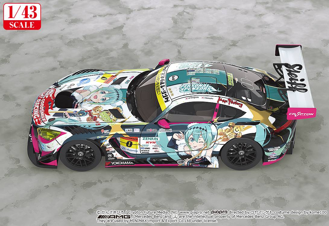 Good Smile Racing Hatsune Miku Diecast Model Car