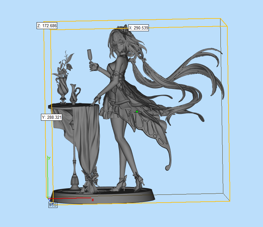 Hakimi Studio Honkai: Star Rail Castorice Statue