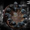 Hardcore Studio Godzilla Wall Clock