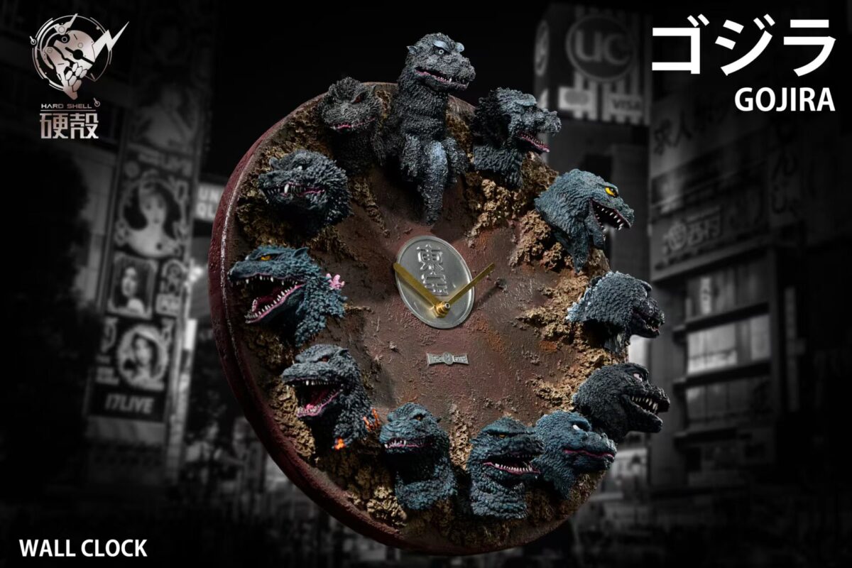 Hardcore Studio Godzilla Wall Clock