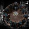 Hardcore Studio Godzilla Wall Clock