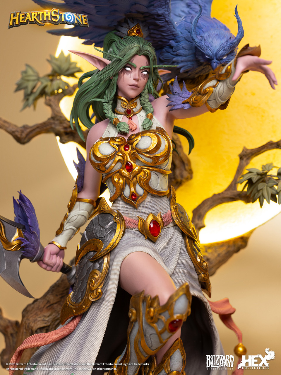 Hearthstone Tyrande Whisperwind 1/4 Scale Statue – HEX Collectibles