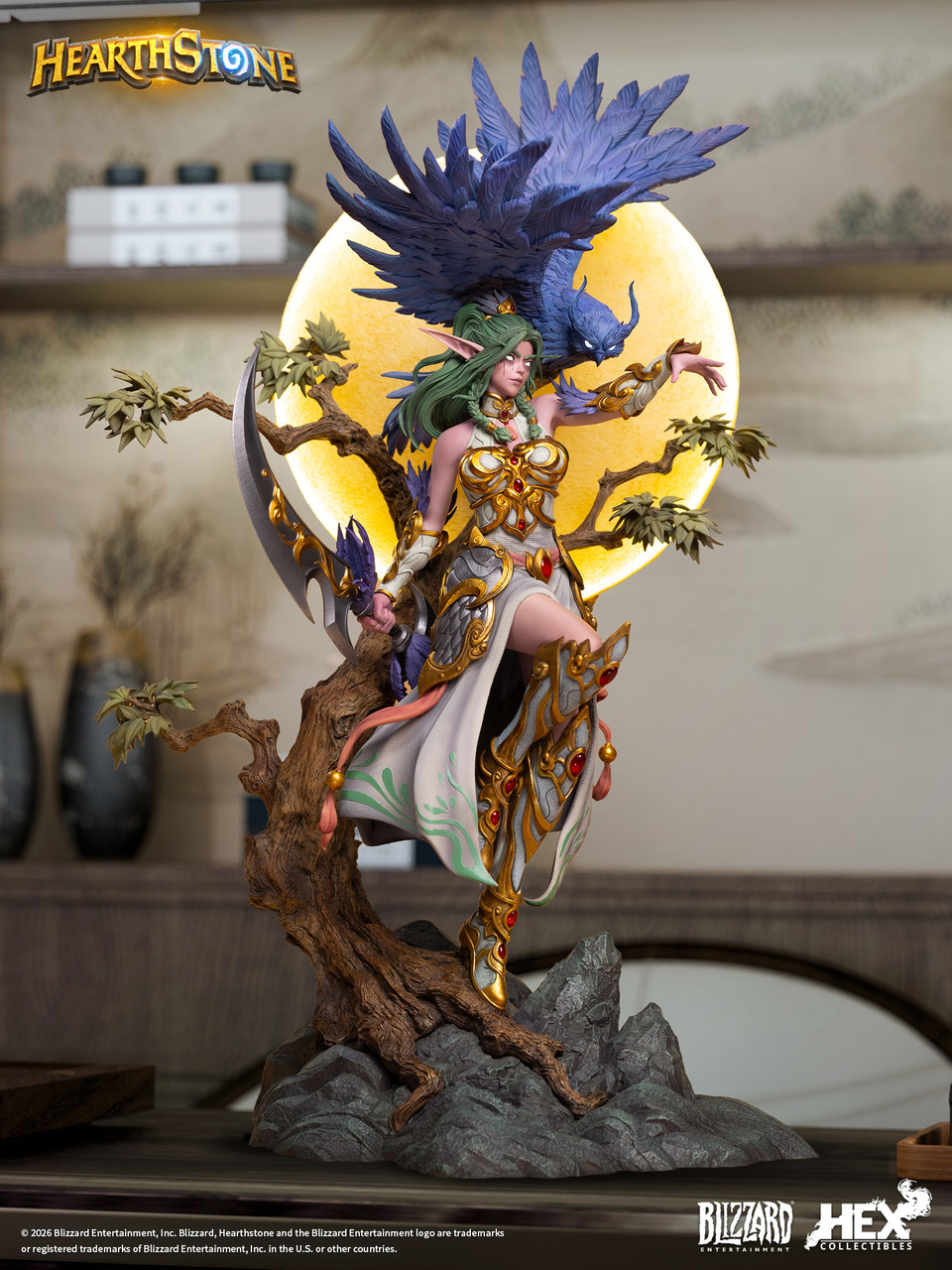 Hearthstone Tyrande Whisperwind 1/4 Scale Statue – HEX Collectibles