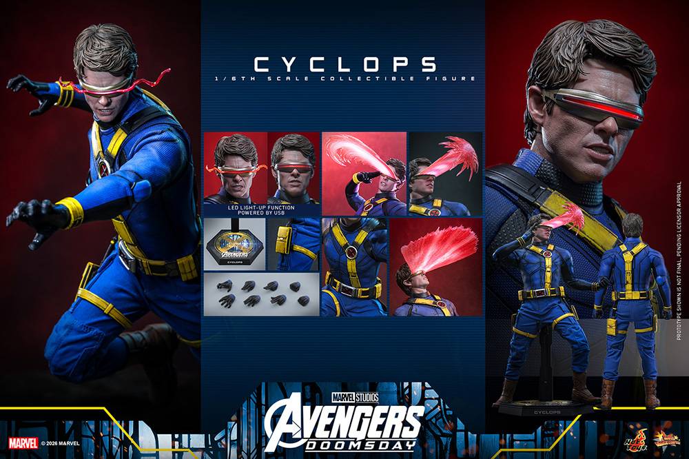Hot Toys Avengers: Doomsday Cyclops Action Figure