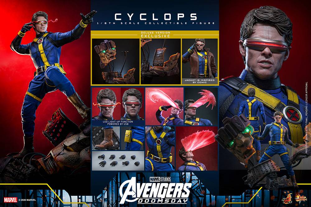 Hot Toys Avengers: Doomsday Cyclops Action Figure