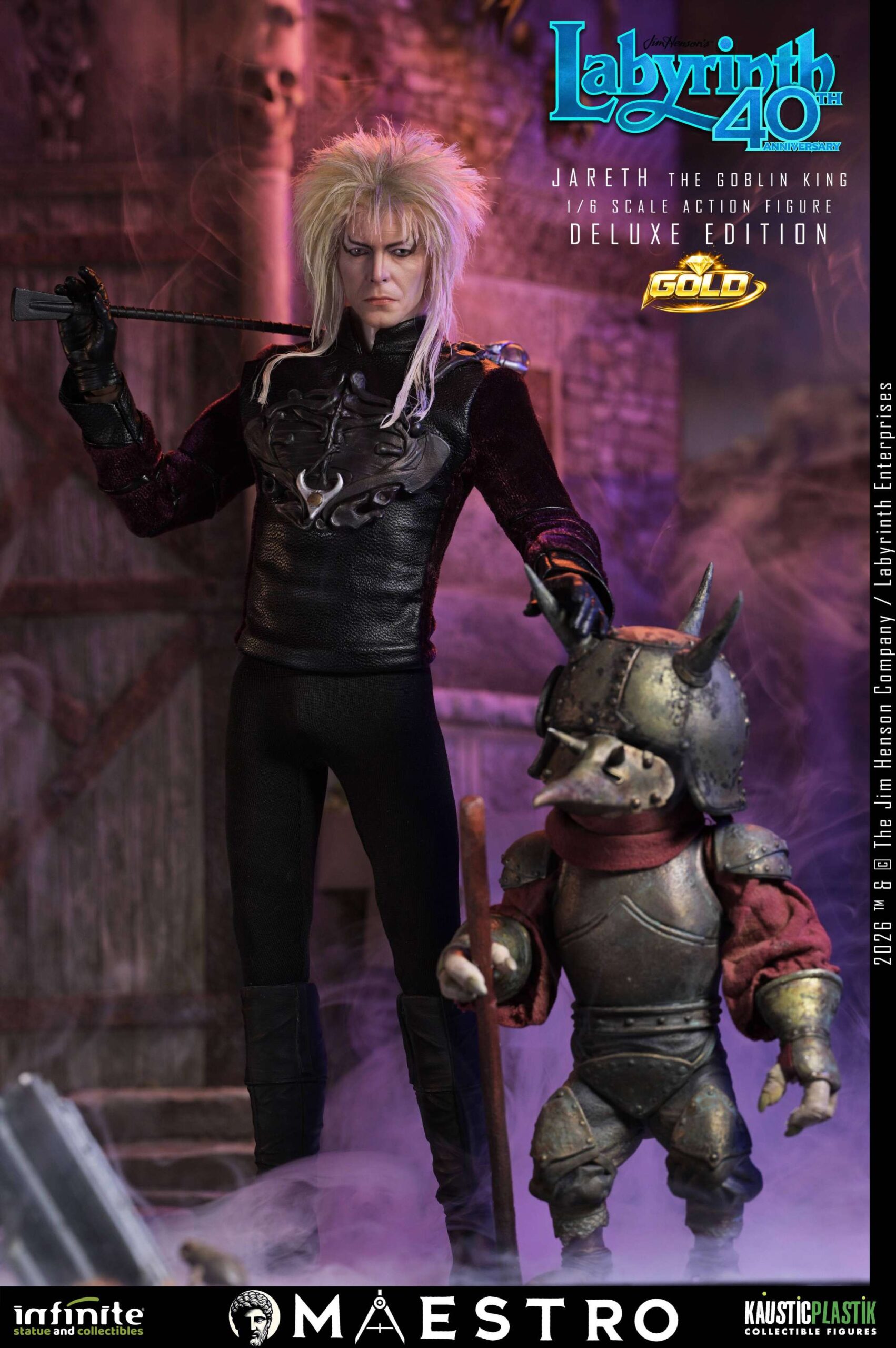 Infinite Statue Labyrinth Jareth the Goblin King Action Figure