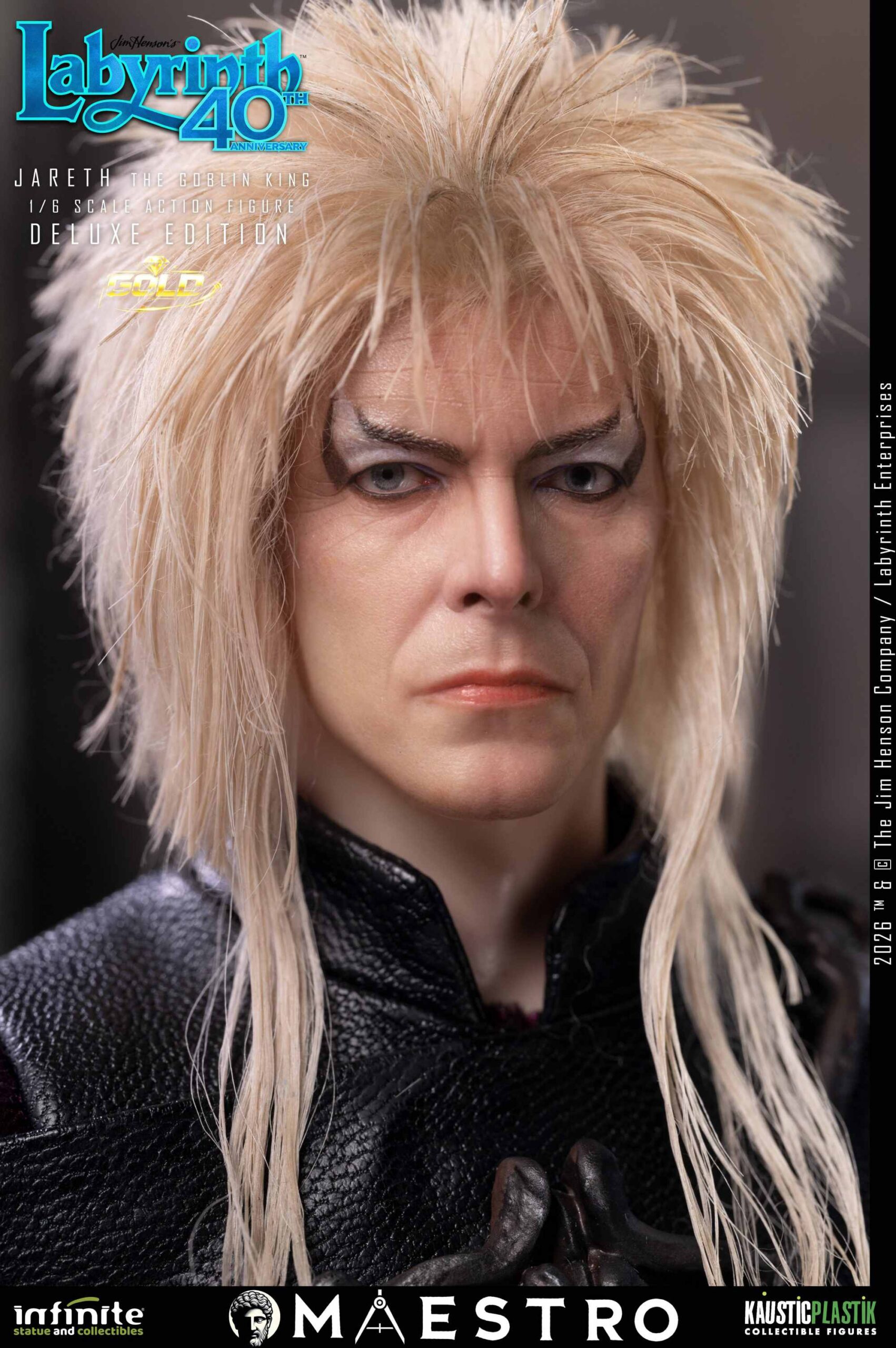 Infinite Statue Labyrinth Jareth the Goblin King Action Figure