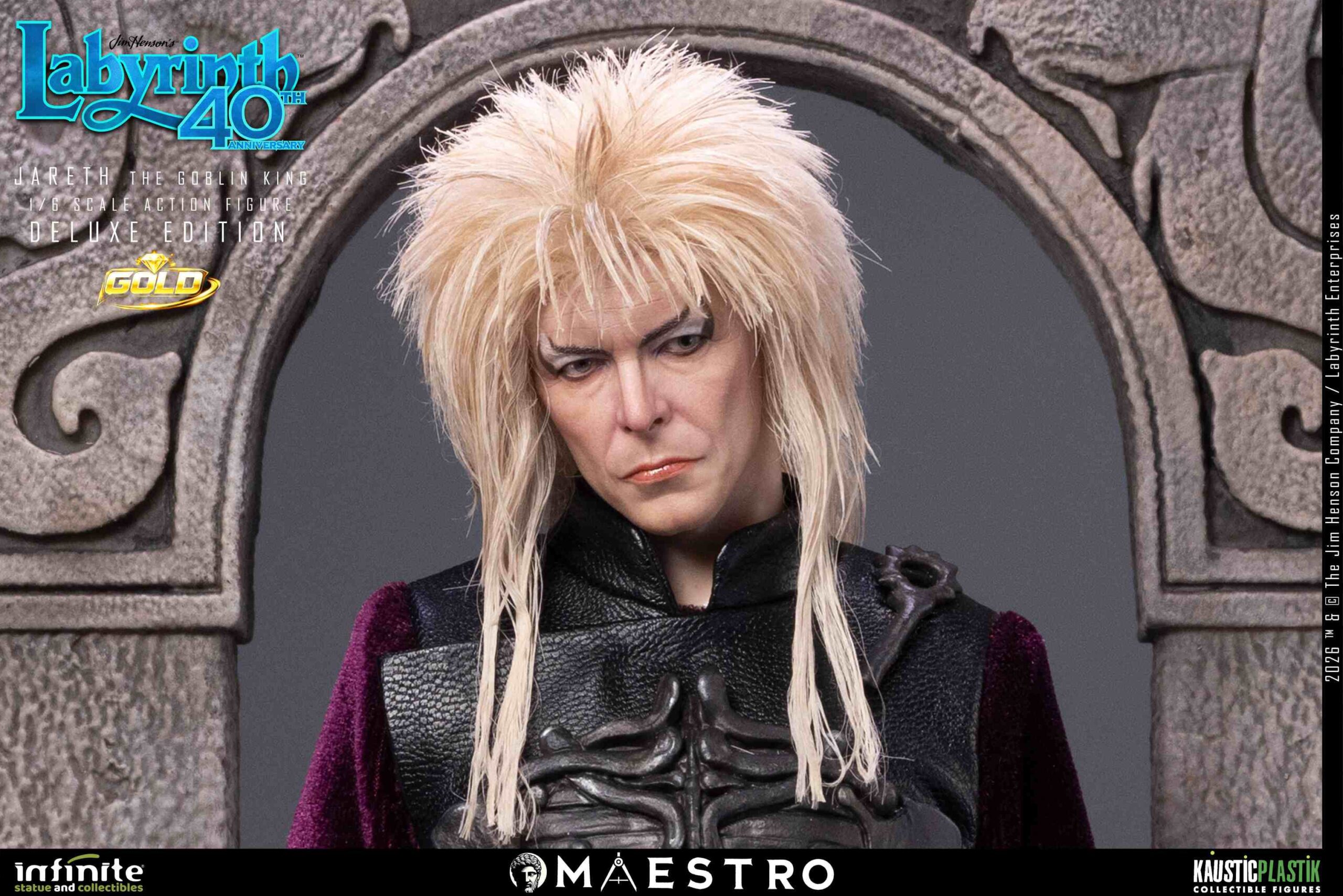 Infinite Statue Labyrinth Jareth the Goblin King Action Figure