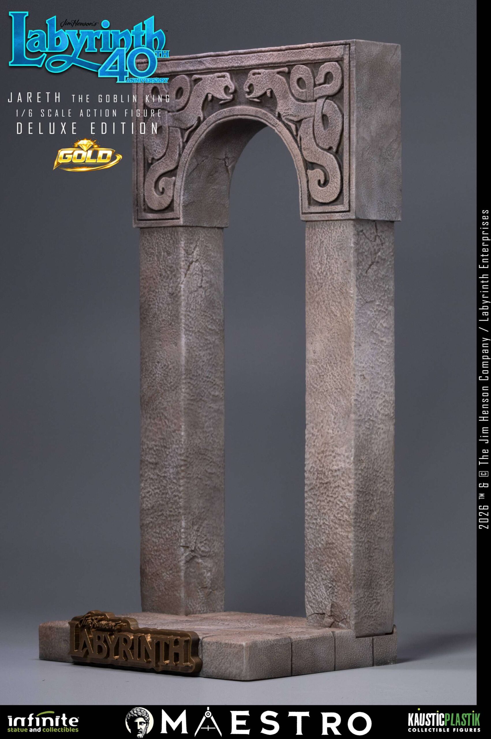 Infinite Statue Labyrinth Jareth the Goblin King Action Figure