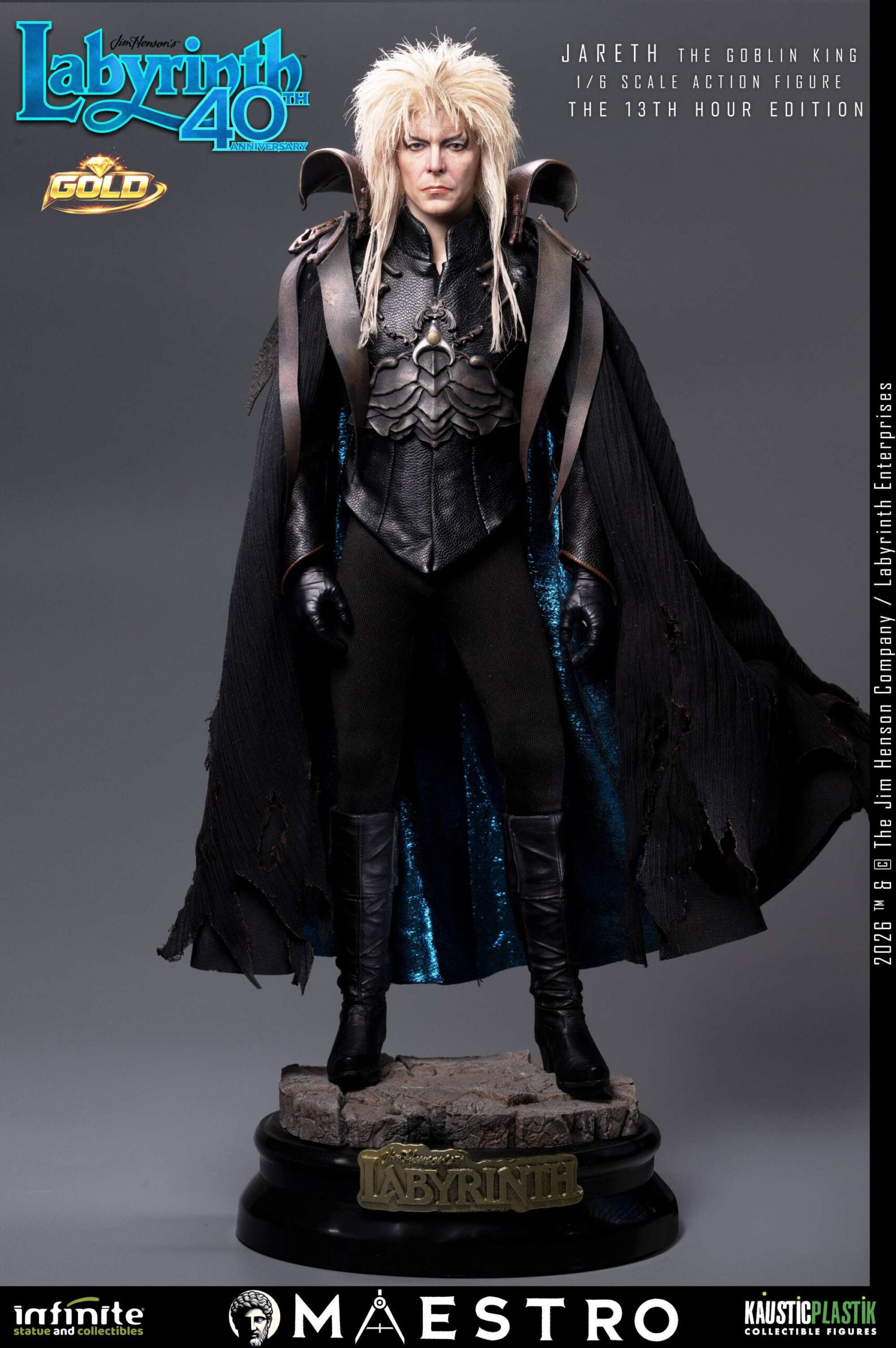 Infinite Statue Labyrinth Jareth the Goblin King Action Figure