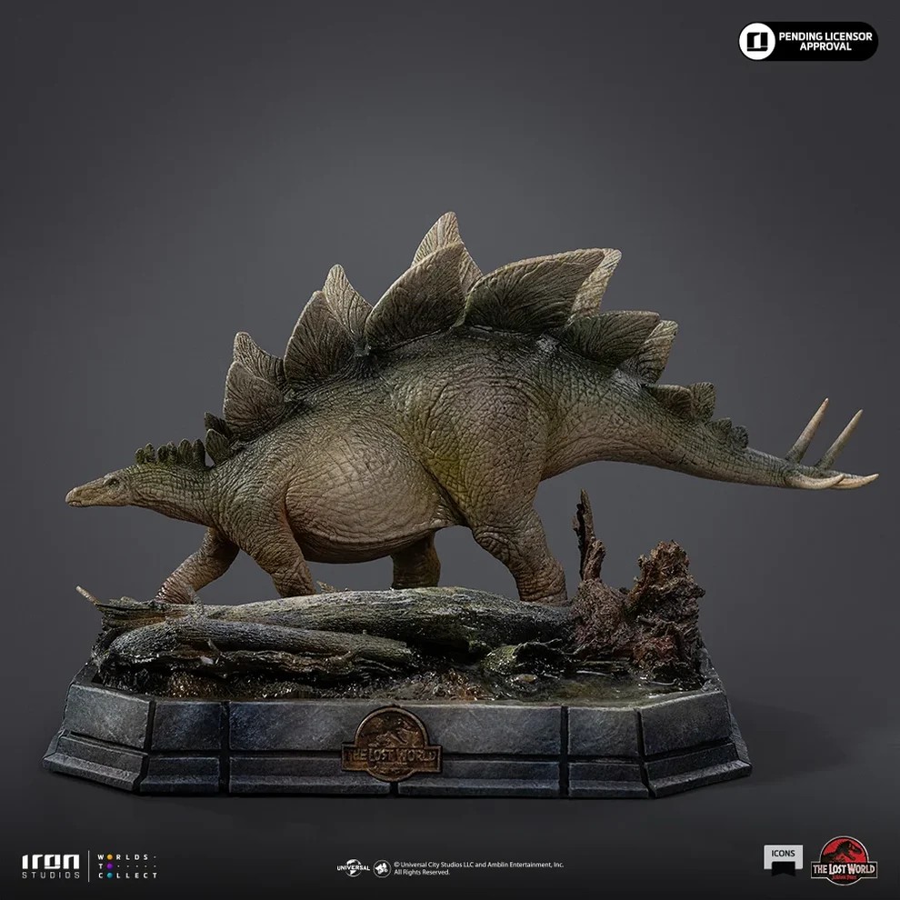Iron Studio The Lost World: Jurassic Park Stegosaurus Statue