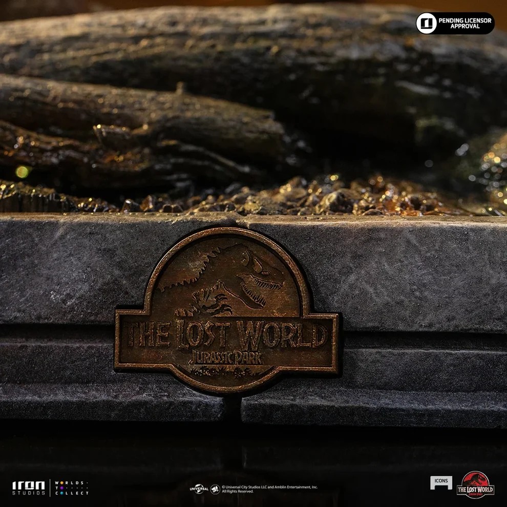 Iron Studio The Lost World: Jurassic Park Stegosaurus Statue