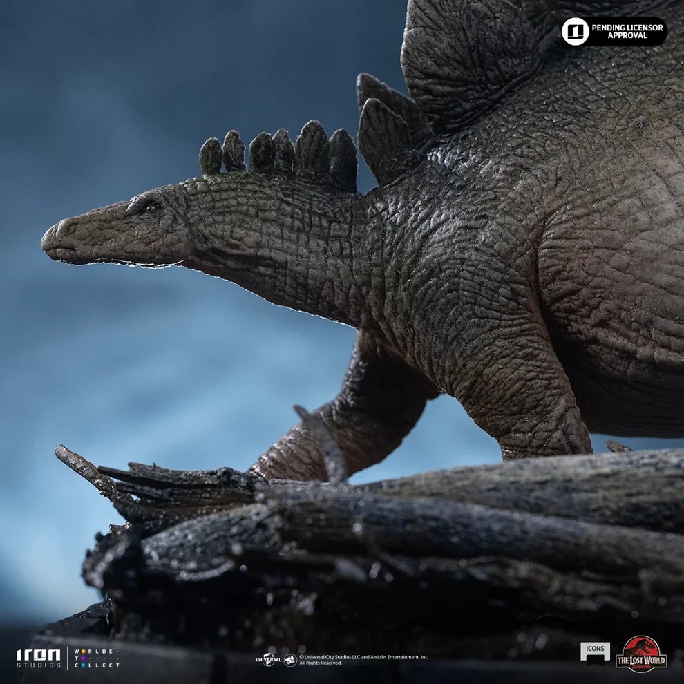Iron Studio The Lost World: Jurassic Park Stegosaurus Statue