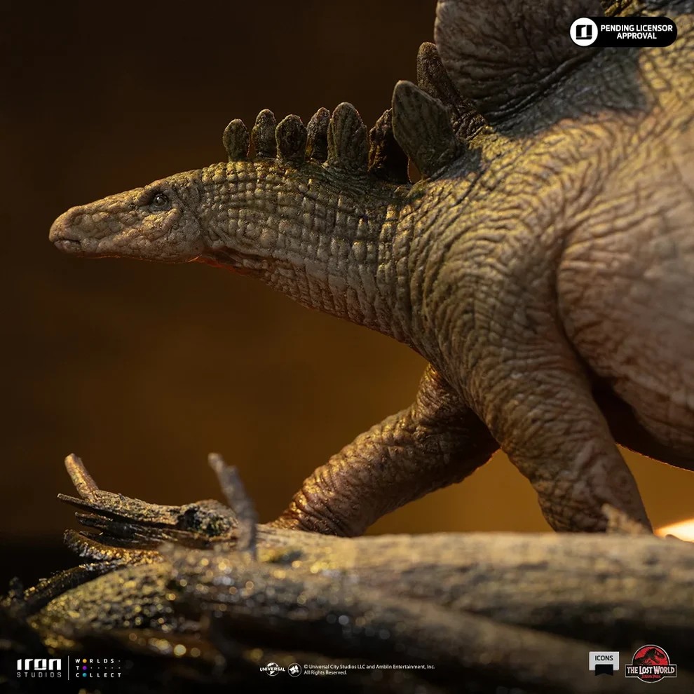 Iron Studio The Lost World: Jurassic Park Stegosaurus Statue