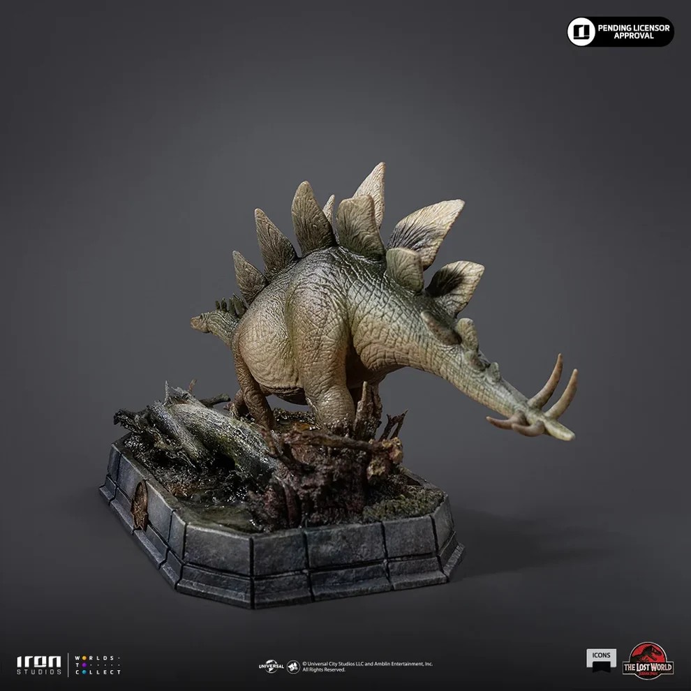 Iron Studio The Lost World: Jurassic Park Stegosaurus Statue